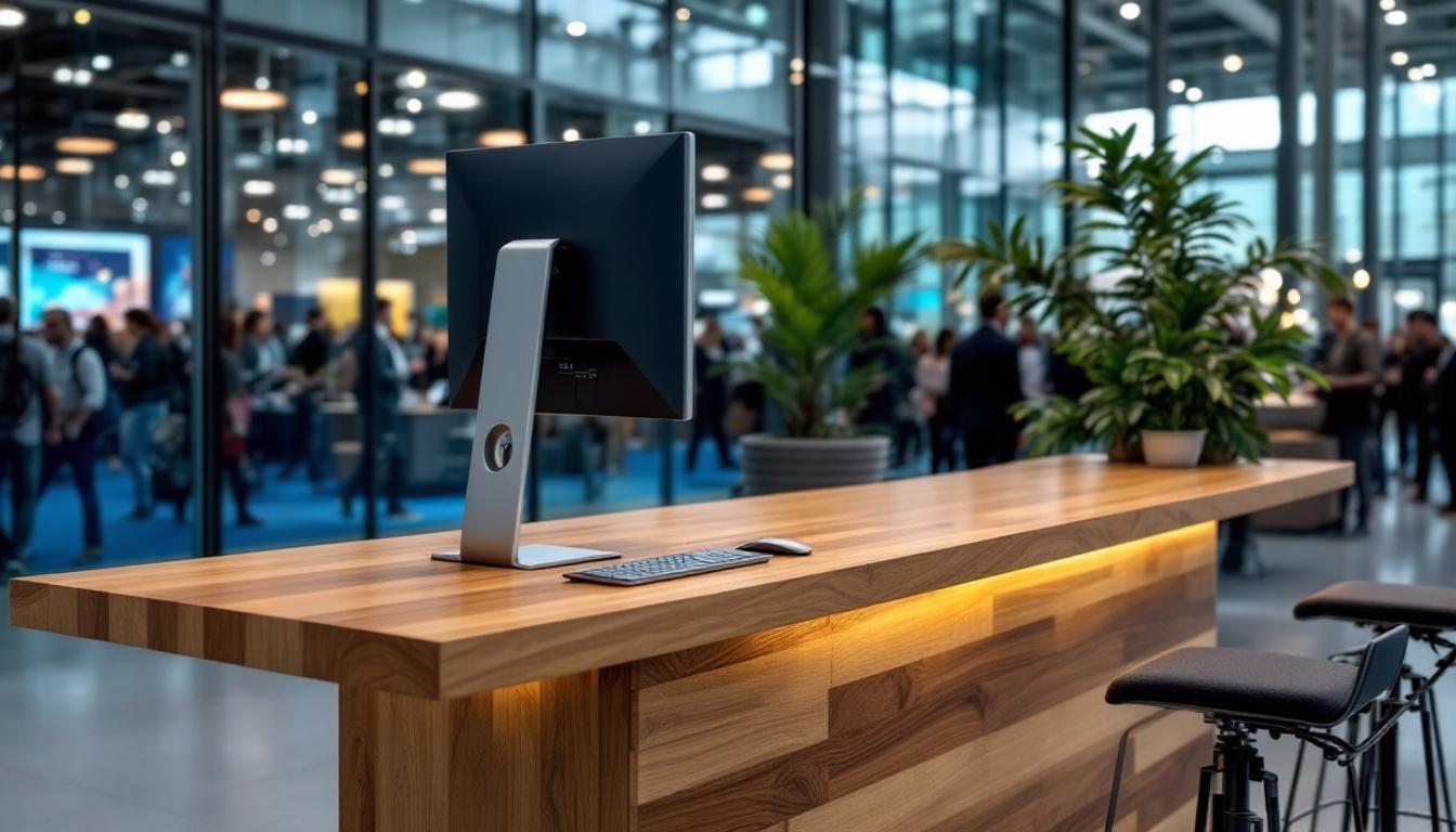 découvrez comment une banque d'accueil innovante peut optimiser l'accueil de votre salon professionnel grâce aux dernières technologies, pour une expérience fluide et professionnelle.