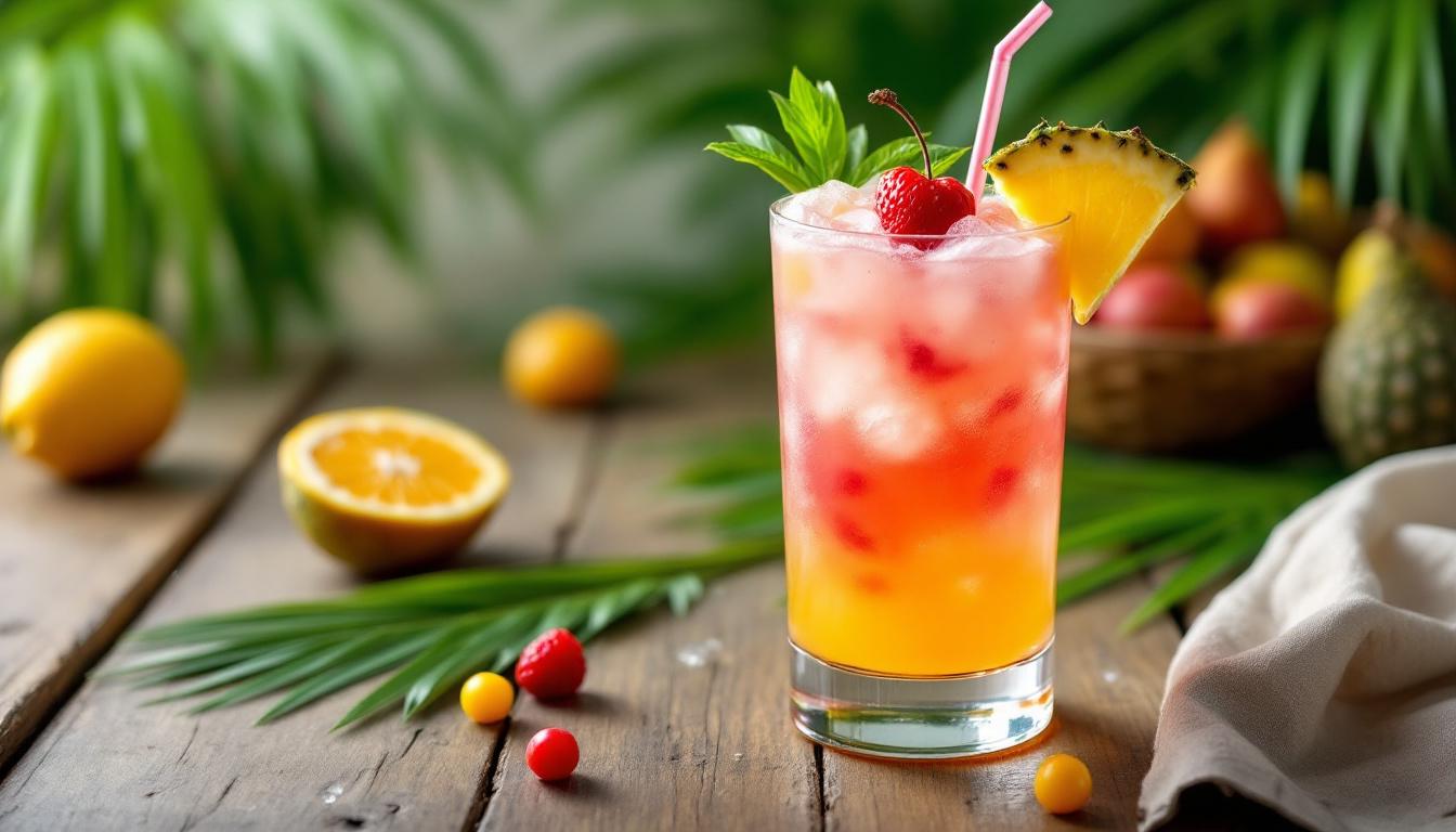 découvrez notre guide ultime des cocktails tropicaux faits maison, parfait pour les amateurs de mixologie souhaitant explorer des saveurs exotiques et rafraîchissantes.