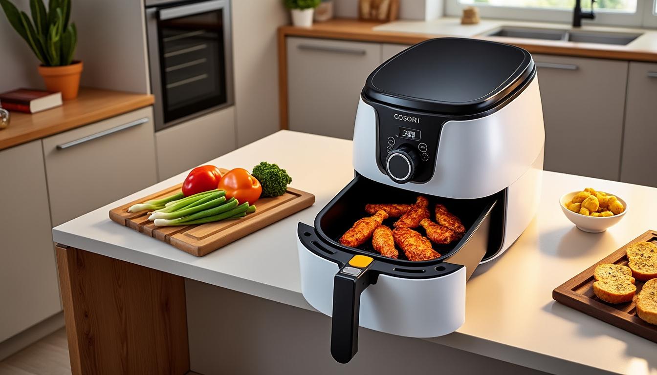 découvrez comment utiliser le cosori 58 air fryer pour réaliser des plats savoureux en un rien de temps. des astuces pratiques, des recettes délicieuses et des conseils pour tirer le meilleur parti de votre friteuse à air, pour une cuisine saine et gourmande.