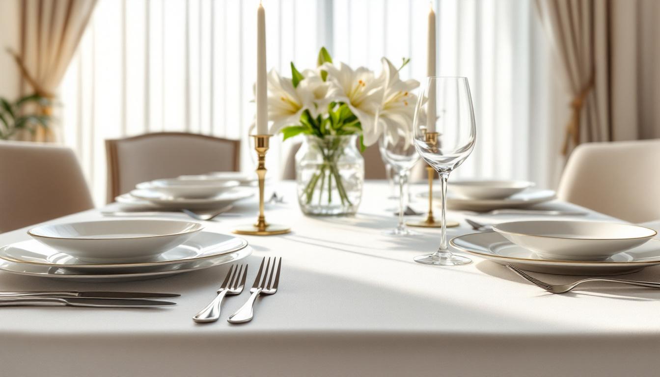 découvrez la signification du couvert croisé dans l'assiette et son importance lors des dîners formels pour maîtriser les codes de l'étiquette à table.