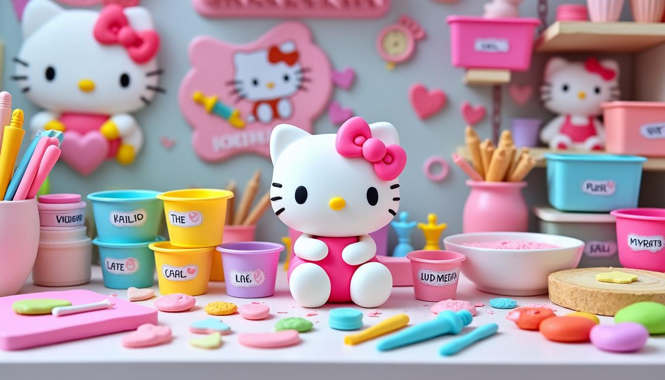 découvrez des idées créatives et faciles pour réaliser vous-même de jolies créations originales avec la pâte à modeler hello kitty. activités ludiques, astuces et inspirations pour petits et grands passionnés de diy !