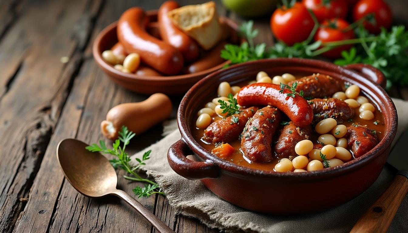 découvrez comment personnaliser votre cassoulet express au cookeo avec du foie gras, de la saucisse ou selon vos envies pour un plat savoureux et unique. idéal pour régaler vos invités rapidement !
