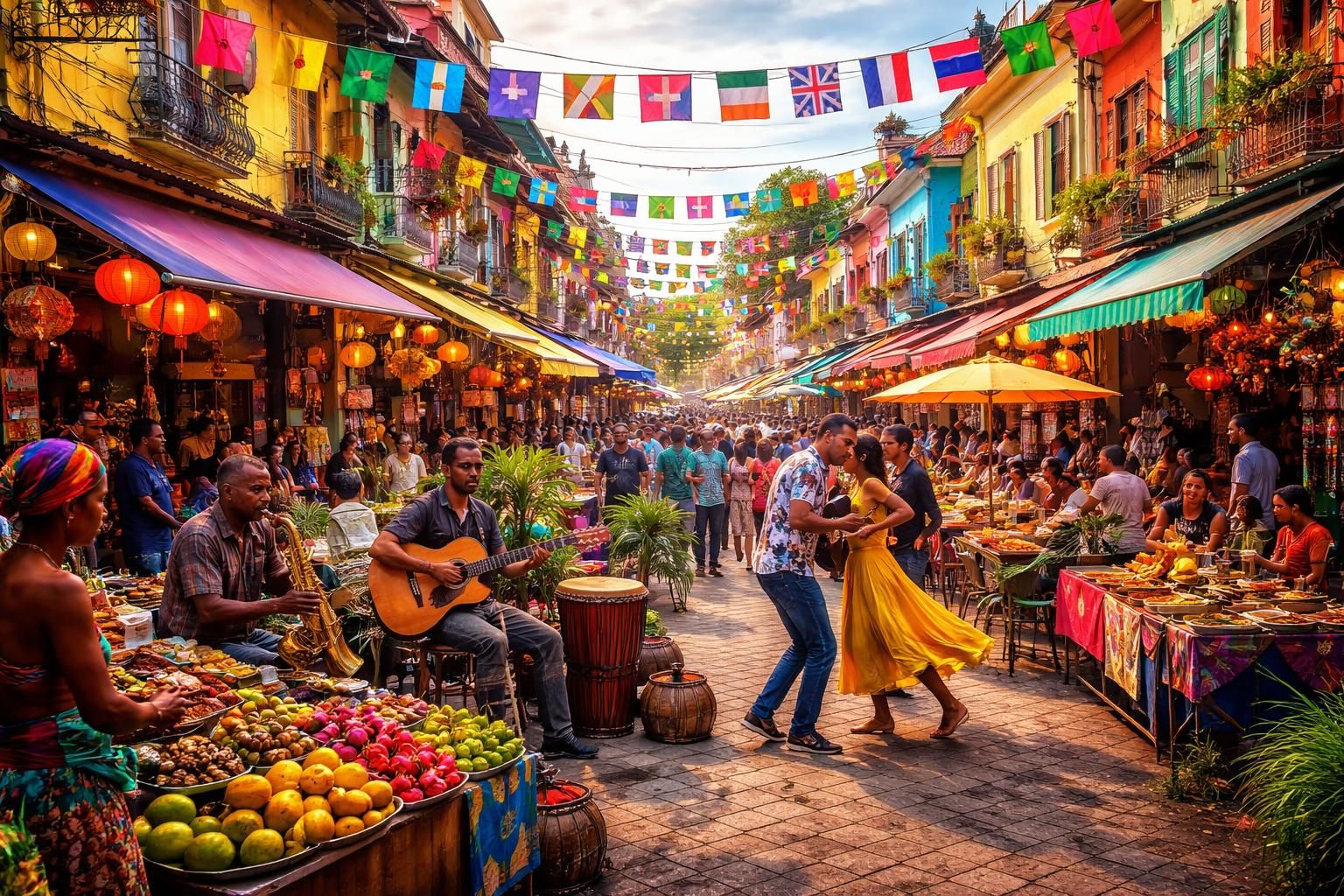 explorez comment la fusion des cultures façonne les identités dans un monde connecté, mettant en lumière les échanges riches et divers qui unissent les sociétés.