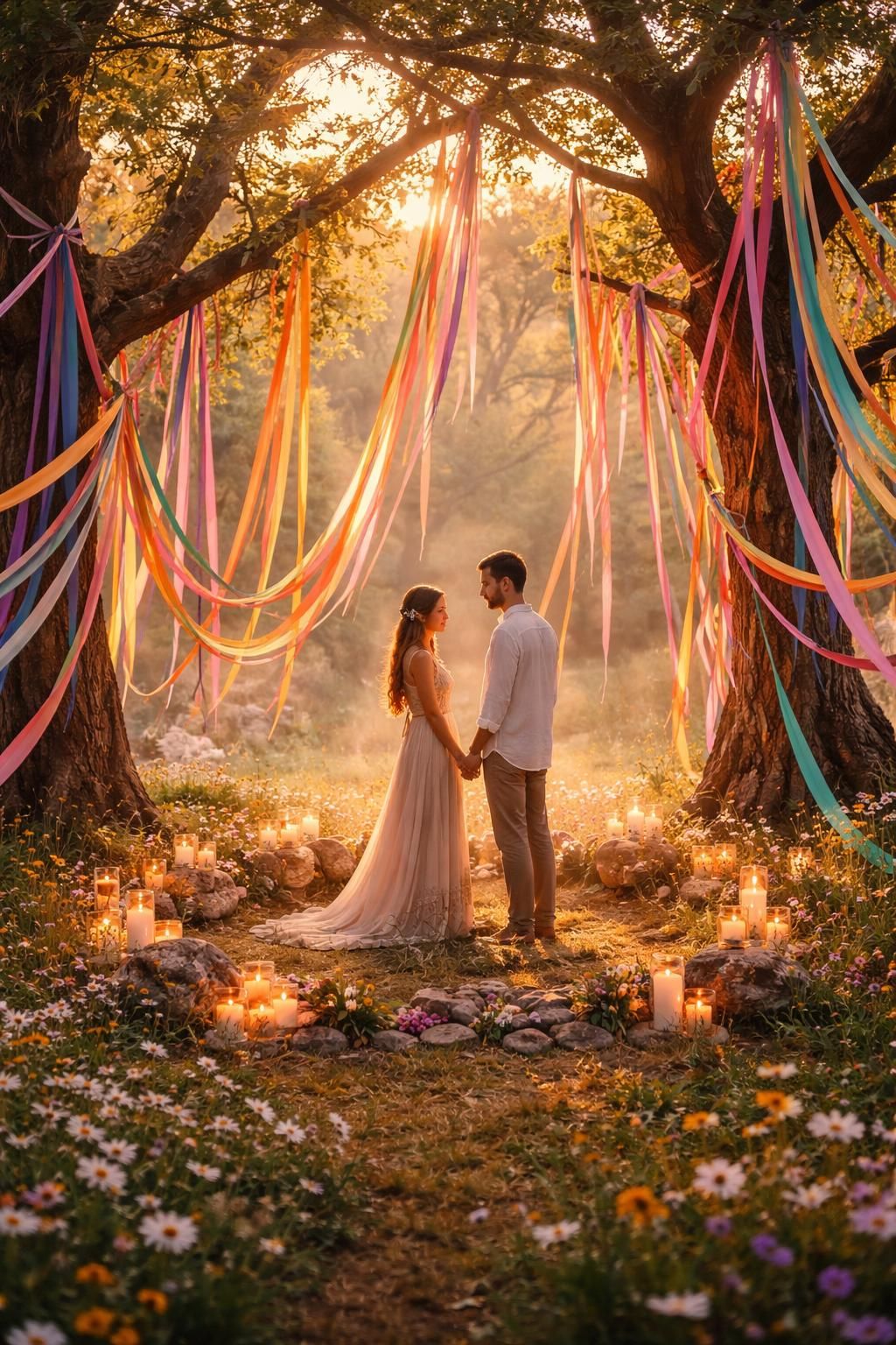 découvrez des exemples inspirants de textes pour le rituel des rubans et apprenez à créer une ambiance magique et mémorable.