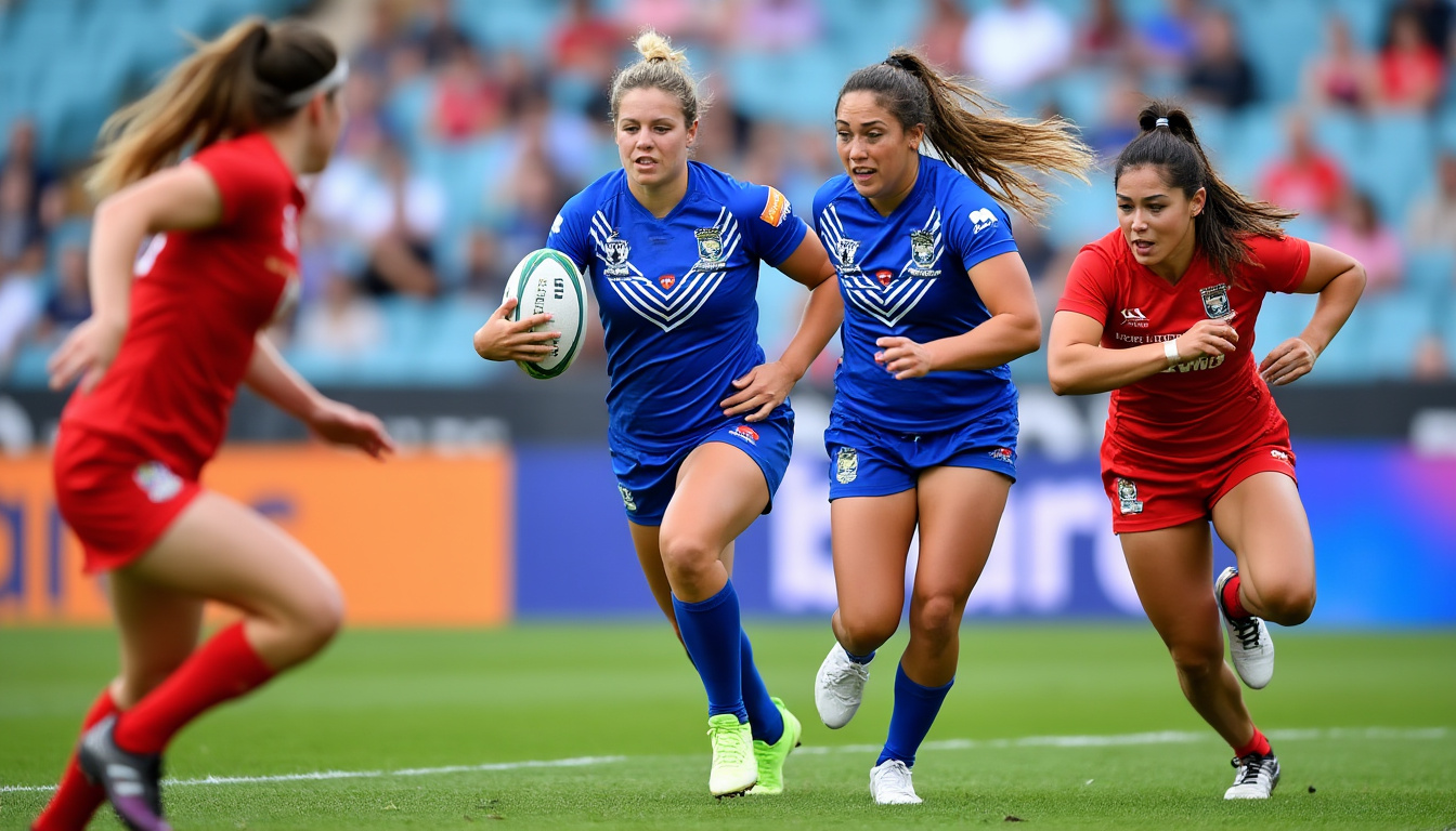 découvrez le maillot de l'équipe de france de rugby à 7 féminin, symbole de fierté et d'unité, incarnant les valeurs d'excellence et de solidarité sur le terrain comme dans le cœur des supporters.