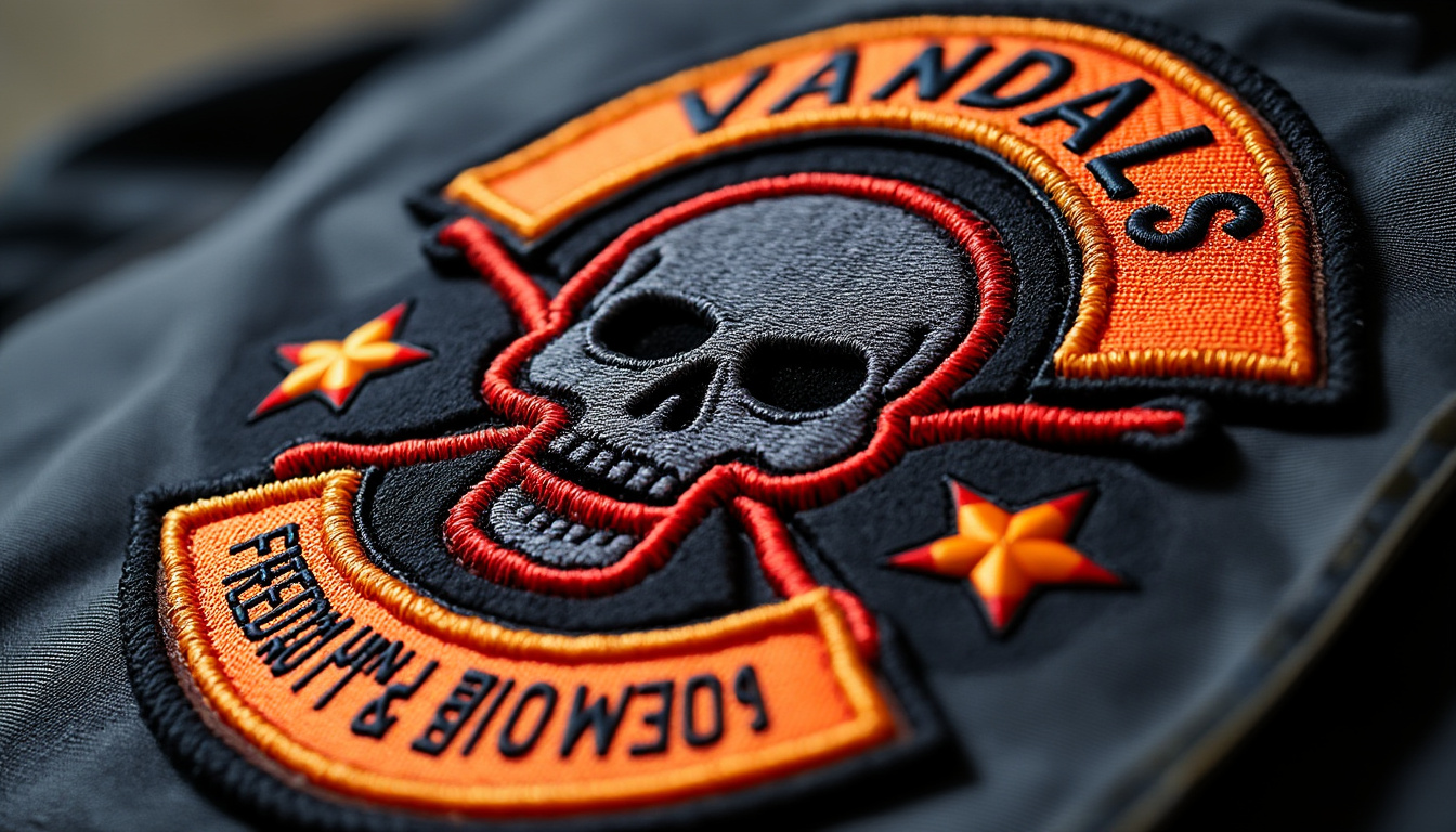 découvrez la signification et l'histoire des emblèmes et symboles du vandals motorcycle club, révélant l'identité et les valeurs de ce club de motards légendaire.