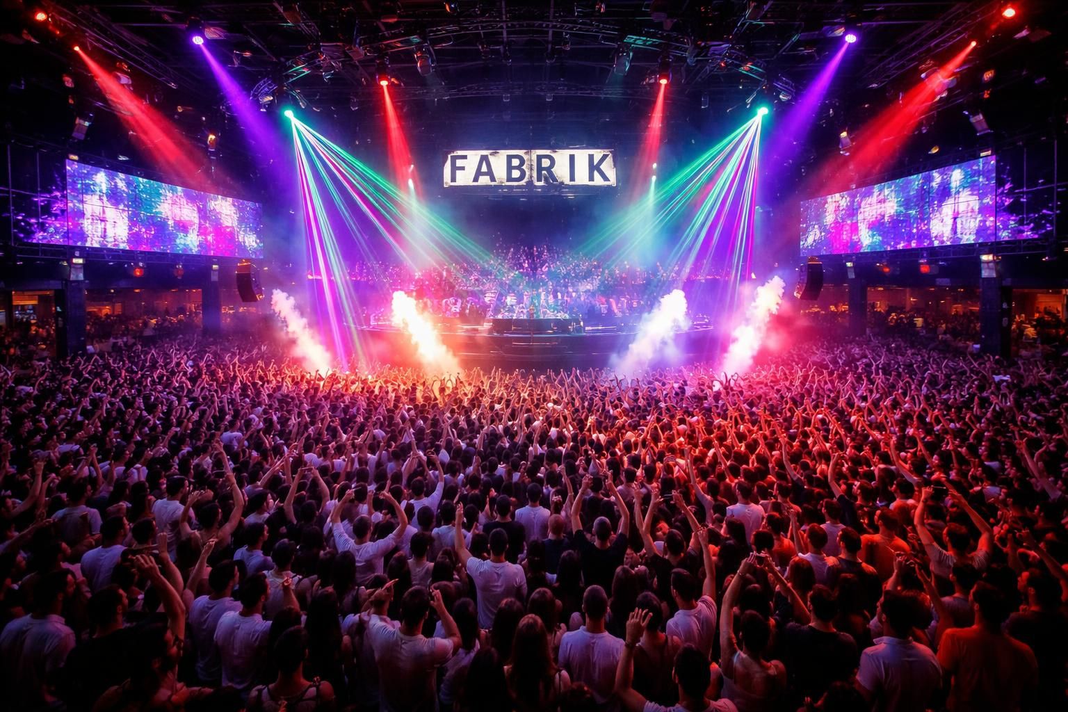 découvrez les événements incontournables pour les clubbers à la fabrik, la célèbre boîte de nuit de madrid, en espagne. vivez des soirées électrisantes et plongez dans l'ambiance festive unique de la capitale espagnole.