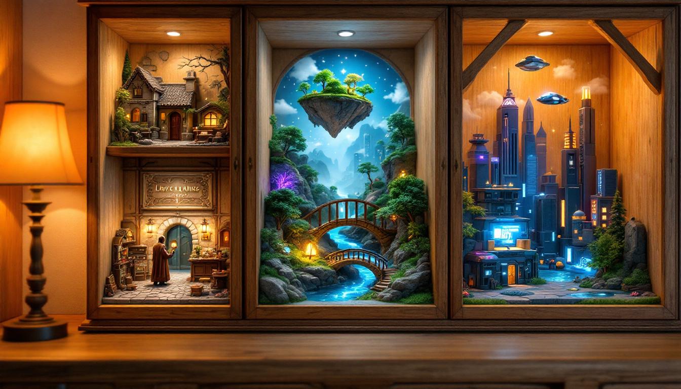 découvrez les meilleures créations de la boutique de maquettes book nook, des modèles uniques à ne pas manquer pour tous les passionnés de modélisme.