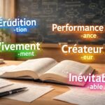 découvrez comment les suffixes influencent la formation des mots en français et enrichissent la langue grâce à leurs nombreuses variations.