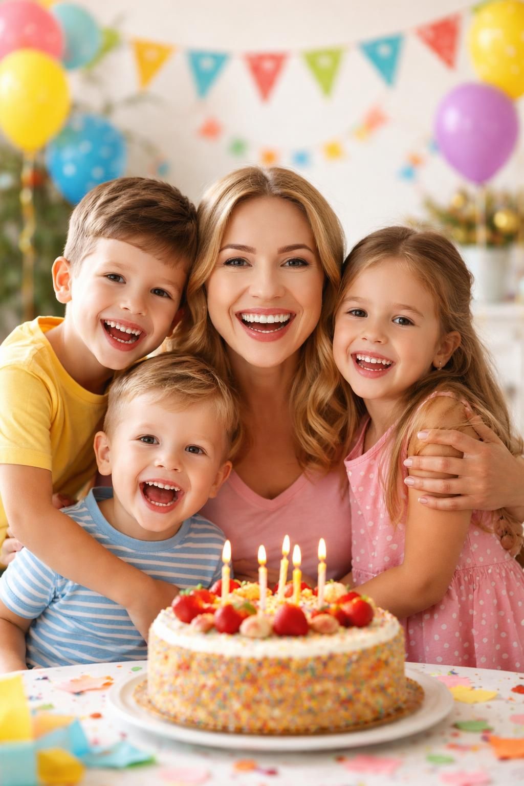 découvrez les plus beaux discours pour l'anniversaire de maman, irrésistiblement partagés par des enfants pleins d'amour et d'émotion.