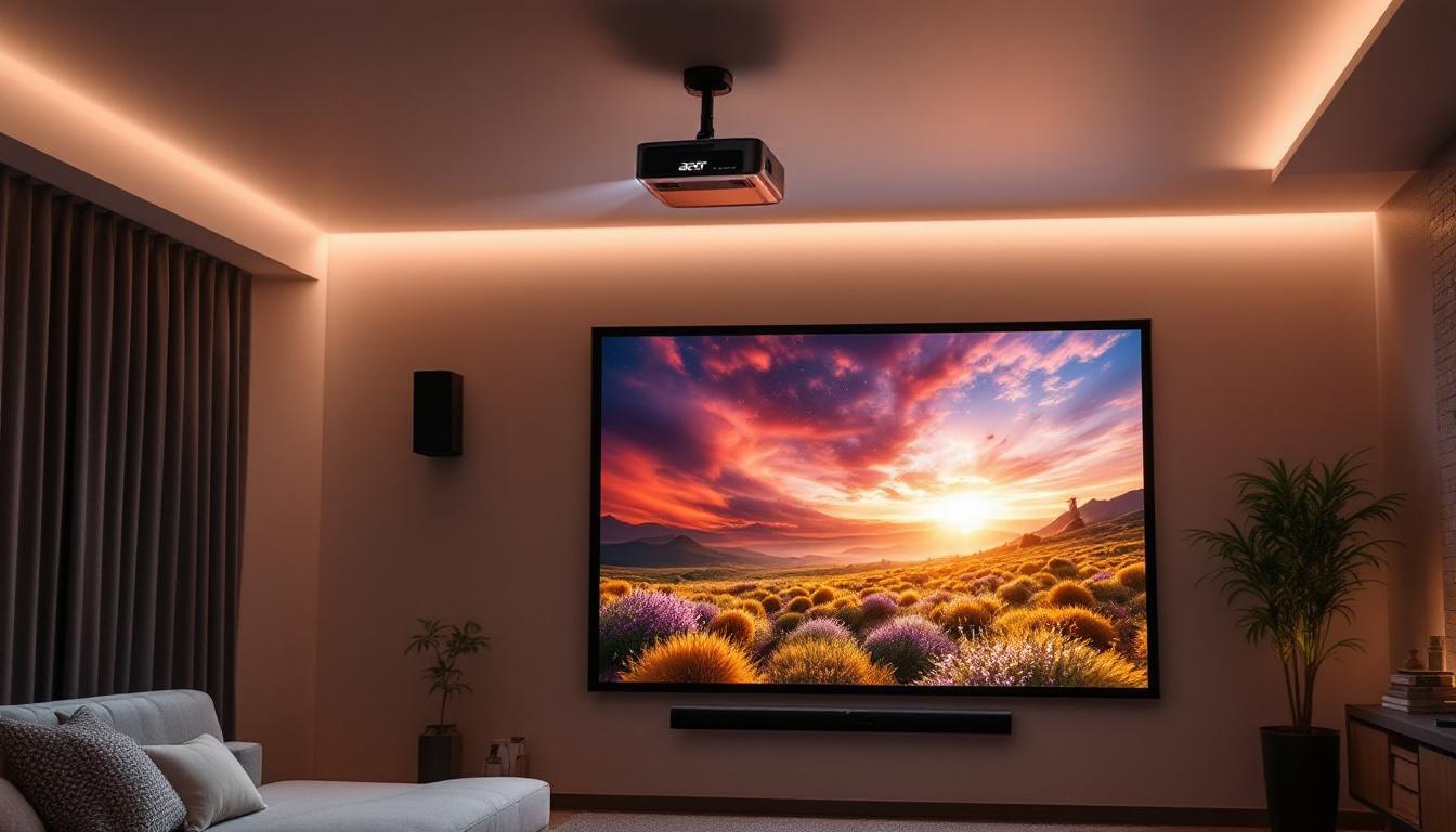 découvrez comment une lampe de vidéoprojecteur acer de qualité améliore significativement votre expérience de visionnage en offrant une image claire, lumineuse et durable.