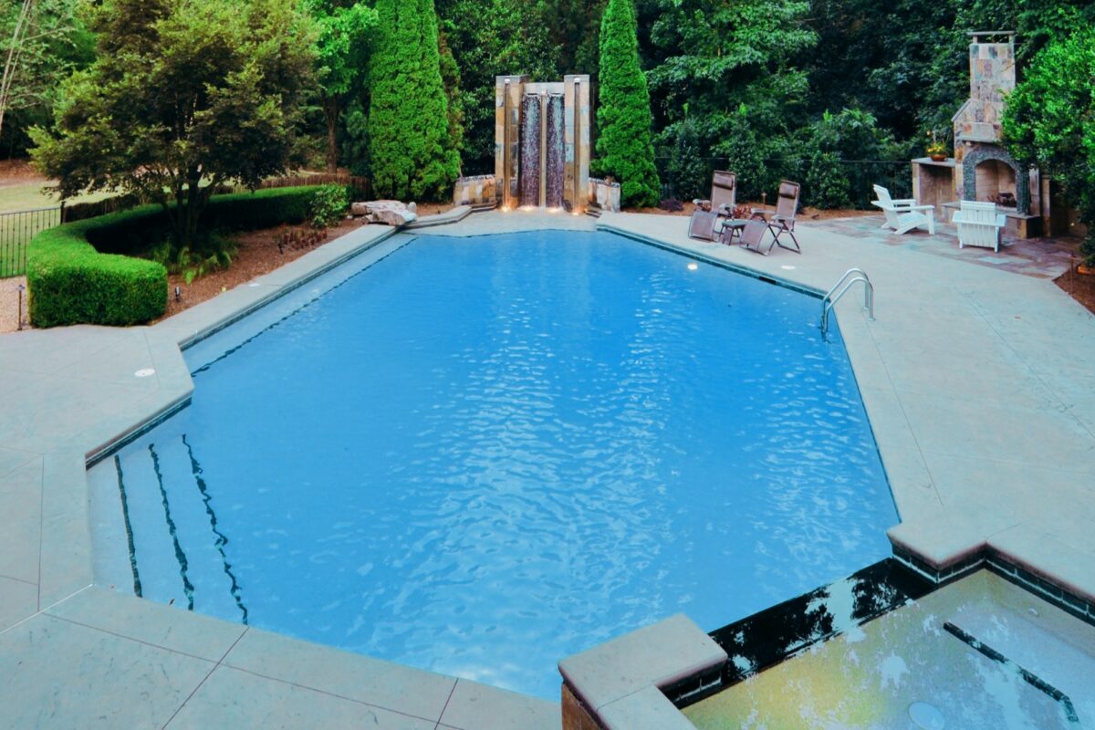 Piscine Cascade
