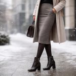 découvrez quelles chaussures associer à une jupe crayon en plein hiver pour allier style et confort tout au long de la saison froide.
