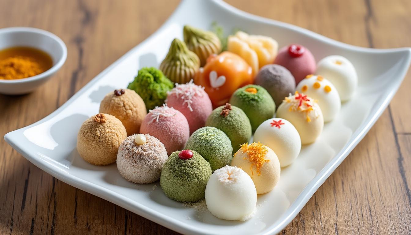 découvrez comment réaliser facilement des mochis au matcha, une délicieuse pâtisserie japonaise. suivez nos étapes simples et profitez chez vous de ce dessert raffiné alliant douceur et saveur unique du thé vert.