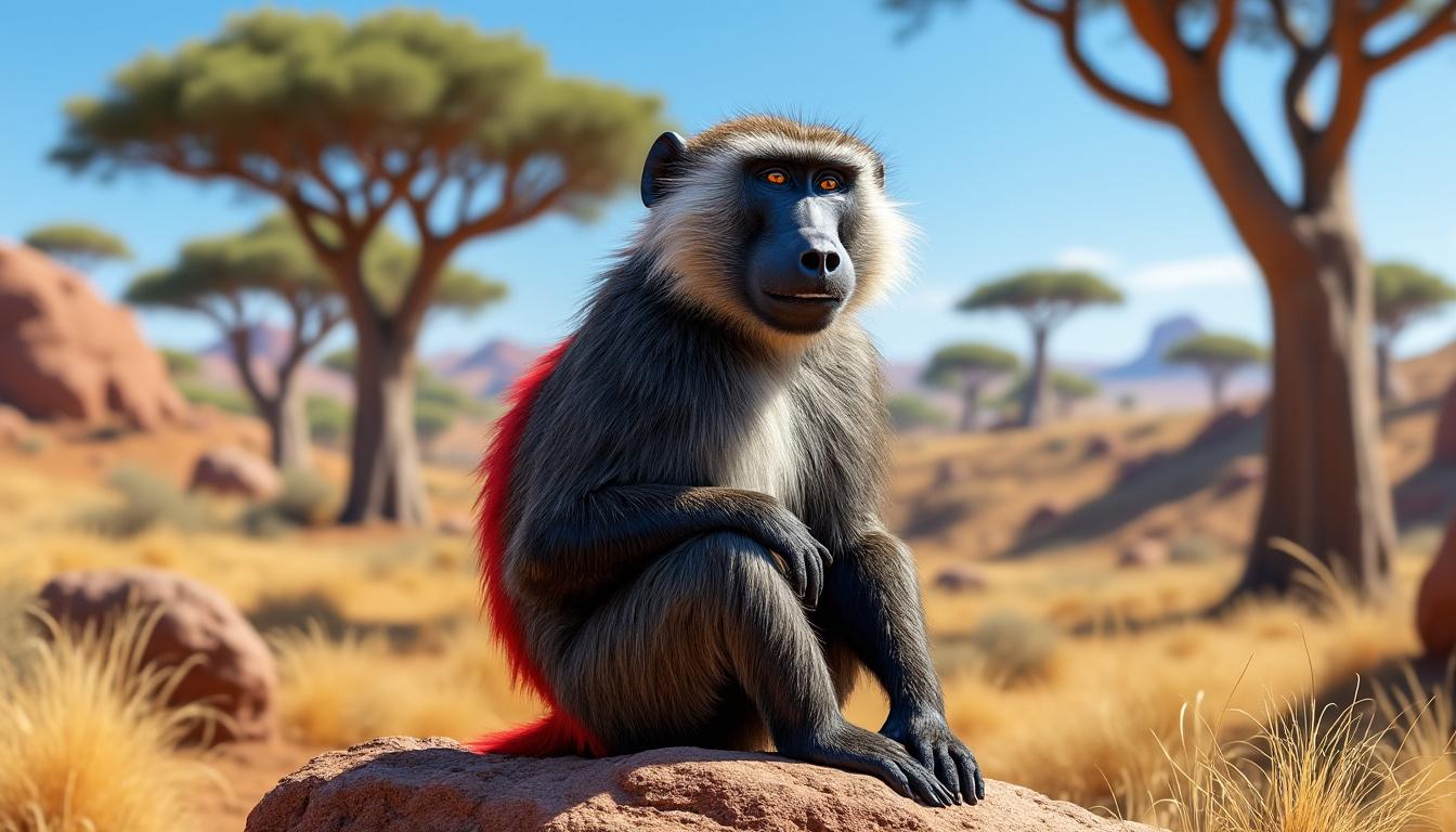 découvrez la vie quotidienne fascinante des babouins cul rouge dans leur habitat naturel, entre comportements sociaux, alimentation et interactions avec leur environnement.