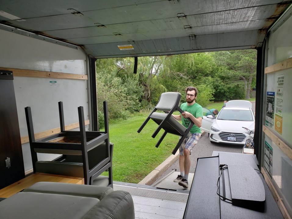 déménager pendant les vacances