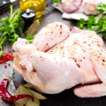 odeur poulet crue